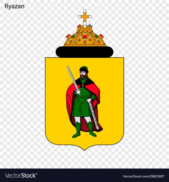 Герб Рязани вектор