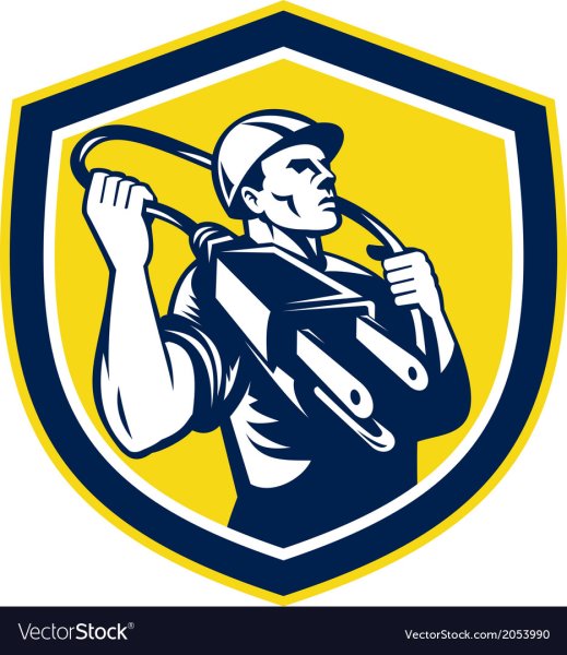 Электрик значок