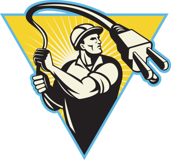 Логотип электрика