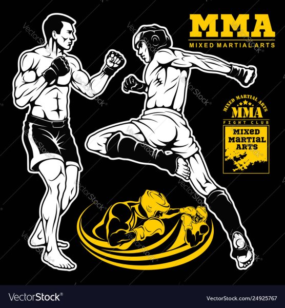 Эмблема бойца ММА