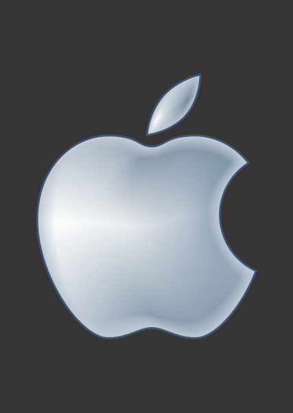 Apple logo 2001