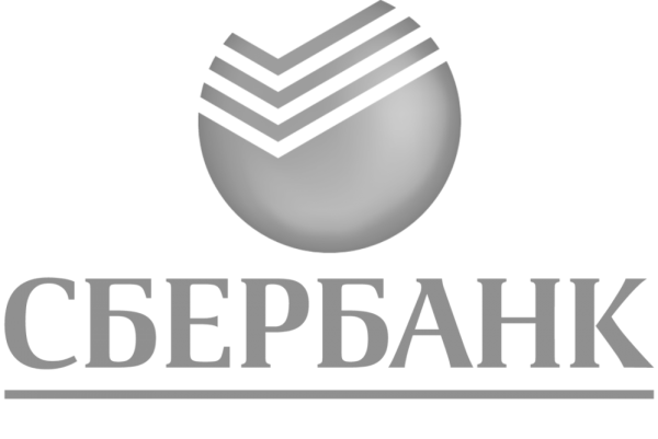 Сбербанк логотип белый