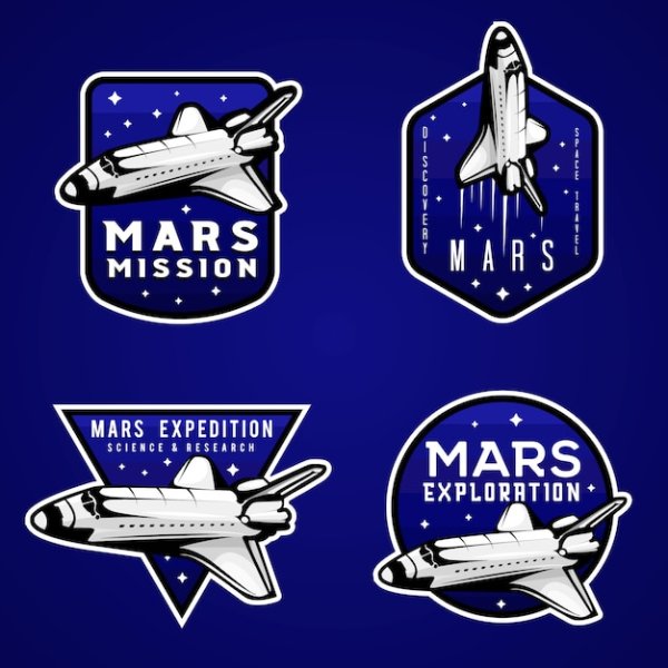 Полет на Марс логотип