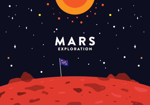 Марс мультяшный