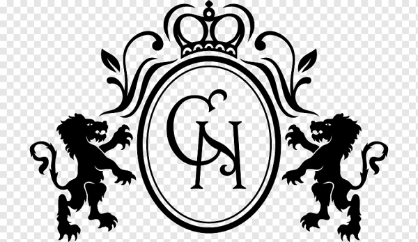 Вензель со львом