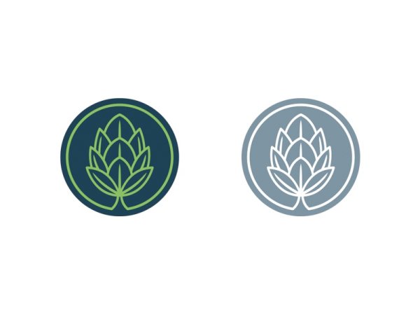 Лиственница дерево логотип