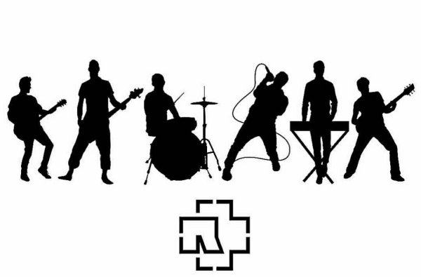 Rammstein силуэты