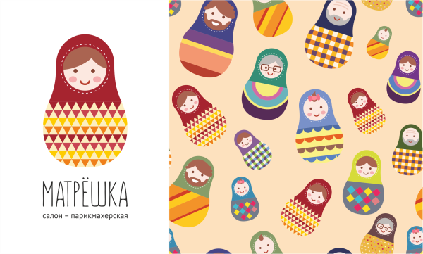 Матрешка логотип