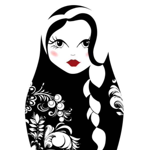 Силуэт матрешки