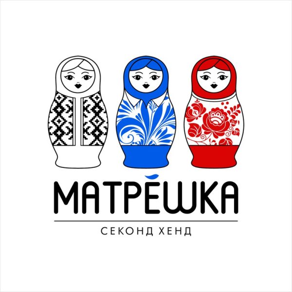 Матрешка пиктограмма