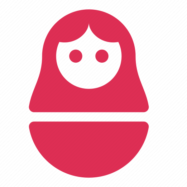 Матрешка иконка