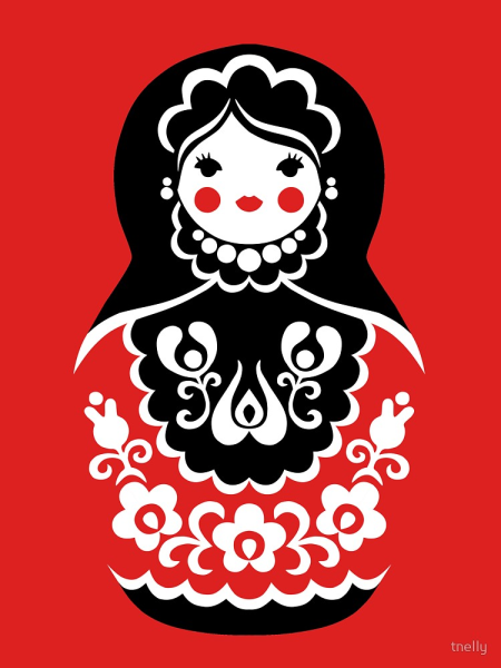 Стилизованная Матрешка