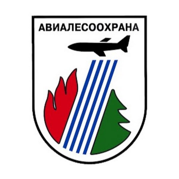Эмблема Авиалесоохраны России