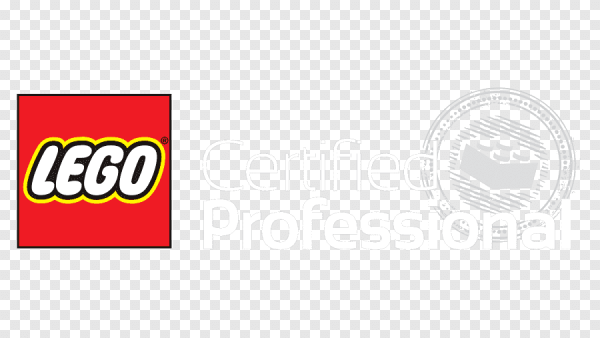 Логотип LEGO на белом фоне