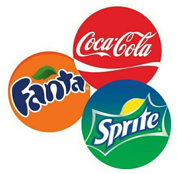 Кола Фанта спрайт лого