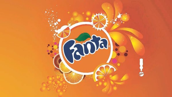 Надпись Фанта