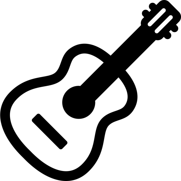 Гитара значок