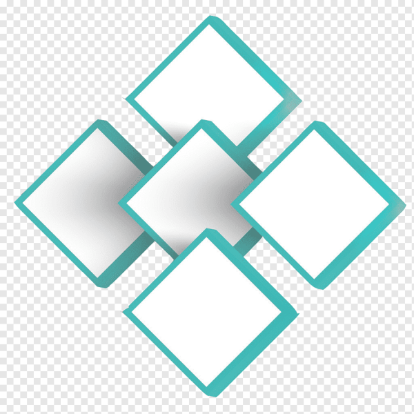 Квадраты векторные для логотипа