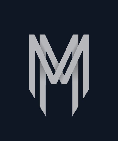 Стилизованная буква м