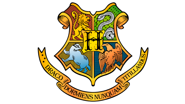 Гарри Поттер герб Хогвартса в хорошем качестве без фона