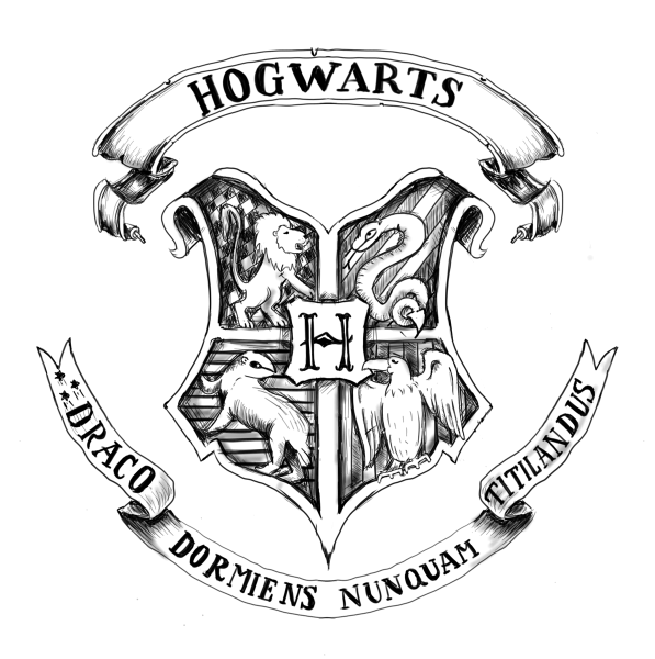 Гарри Поттер знак Хогвартса