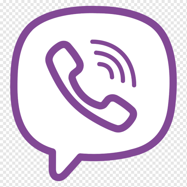 Вайбер лого вектор