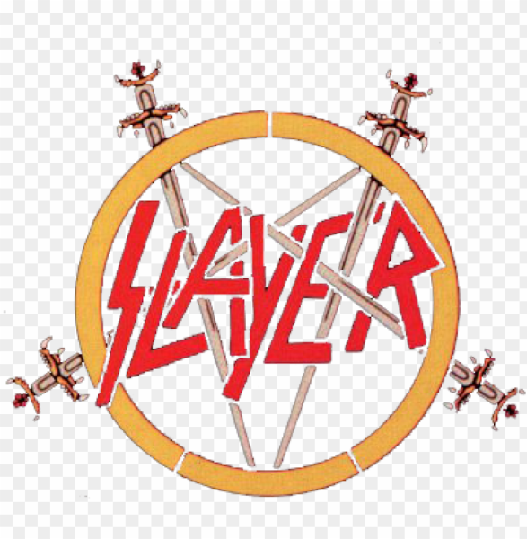 Логотип Slayer на белом фоне