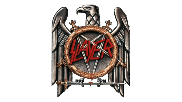 Логотип Slayer на белом фоне