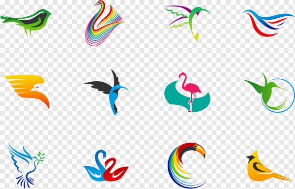 Логотип в виде птицы