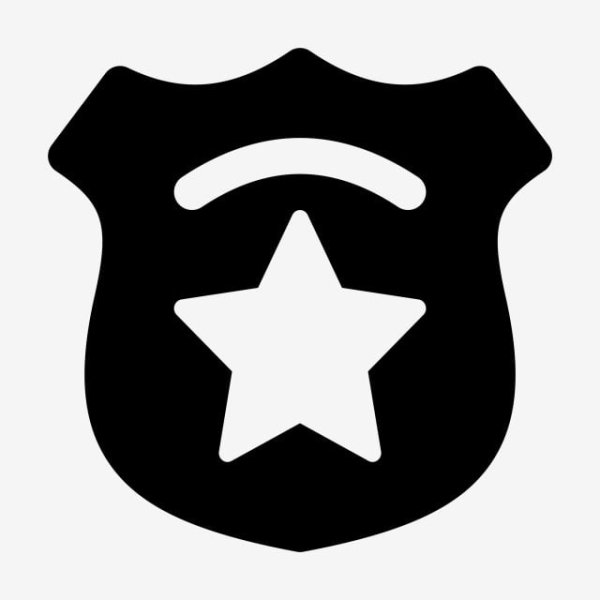 Значок офицера полиции