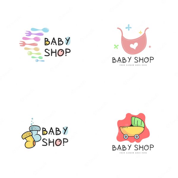 Логотип детского магазина одежды