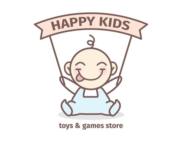 Логотип в виде ребенка