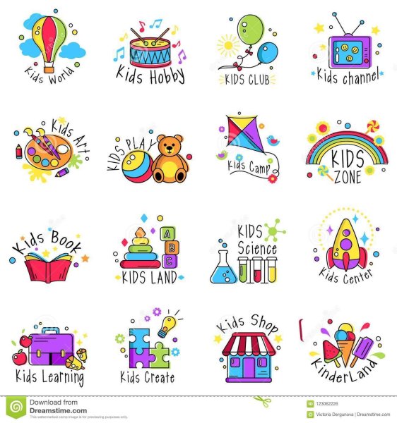 Логотип магазина детской одежды