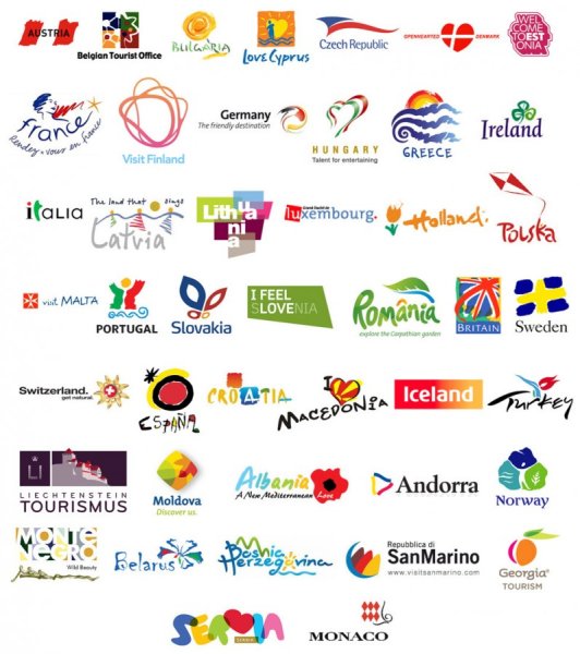 Туристический логотип