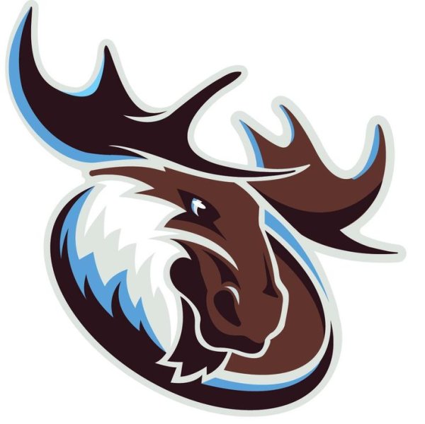 Логотип с изображением лося