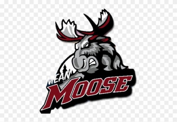 Лось логотип злой