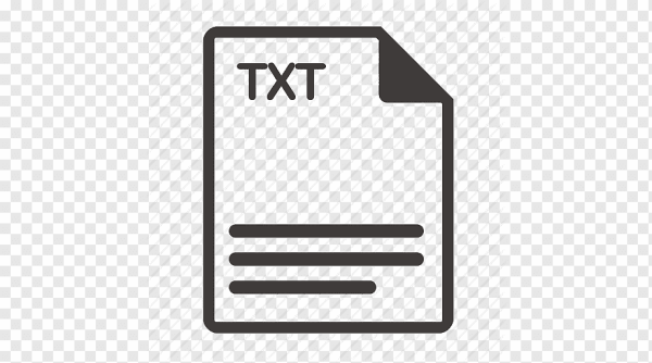 Txt значок