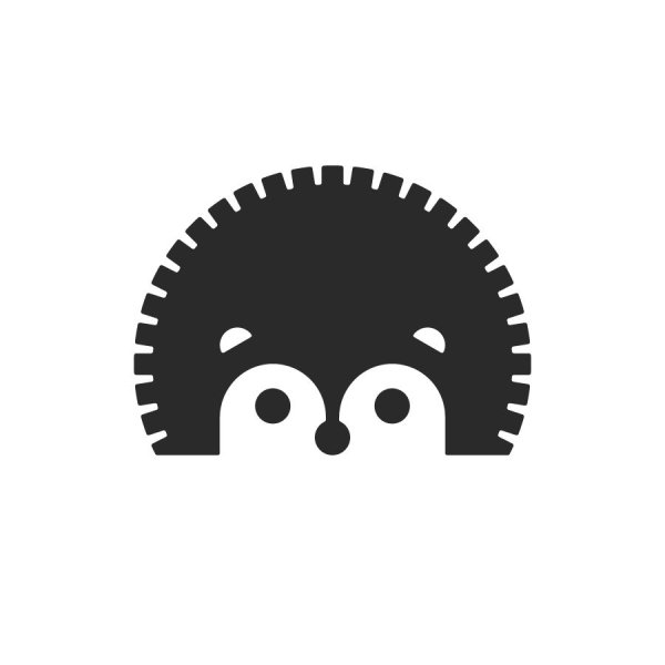 Еж стилизация