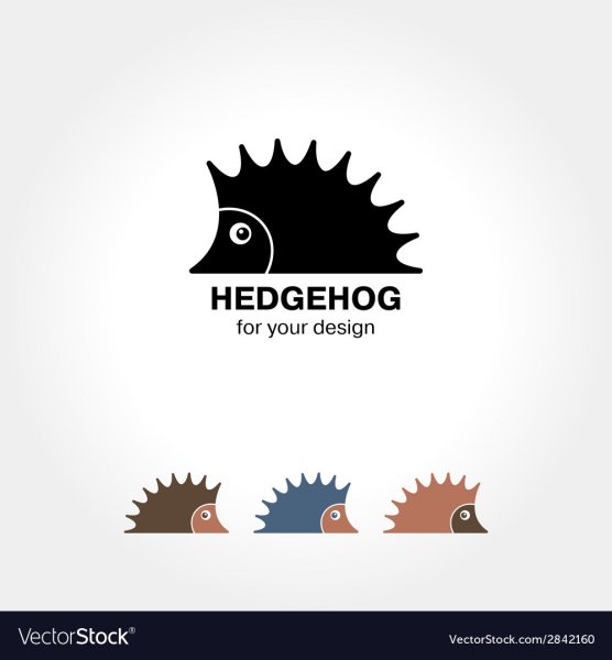 Оригинальный Ежик логотип
