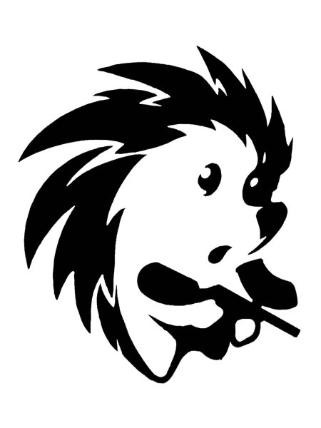 Эмблема Ежик