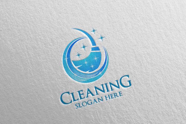 Клининг логотип