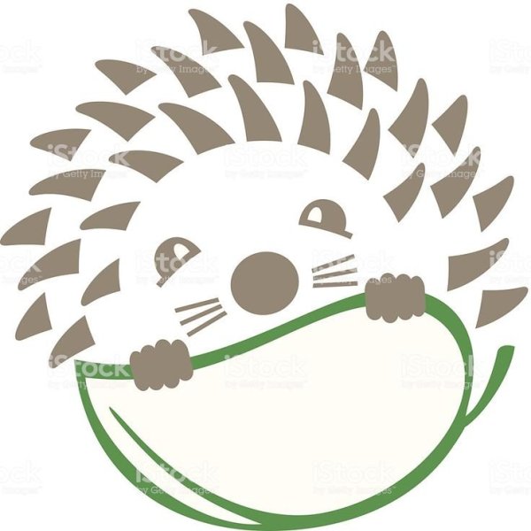 Стилизованный еж