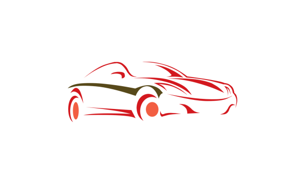 Контур автомобиля для логотипа