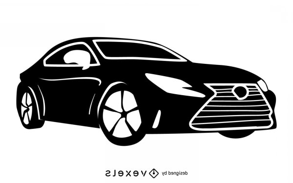 Силуэт машины