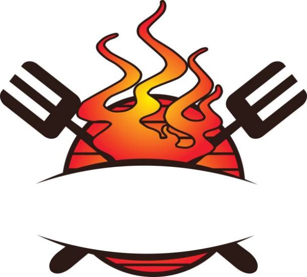 Мясо на углях логотип