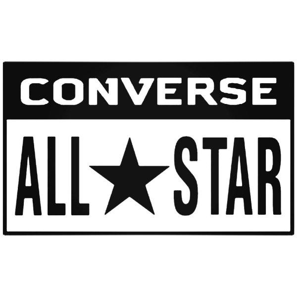 Converse all Star наклейка