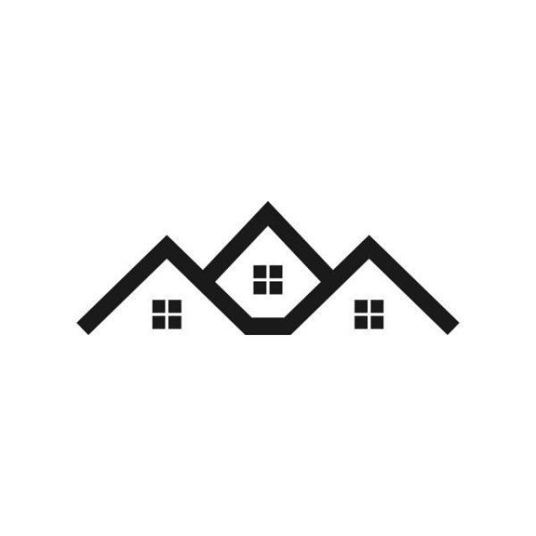 Крыши домов вектор