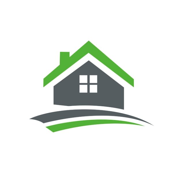 Логотип строительной компании домик