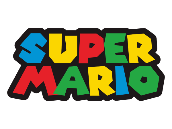 Супер Марио надпись