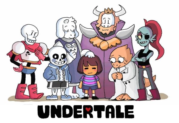 Андертейл логотип игры